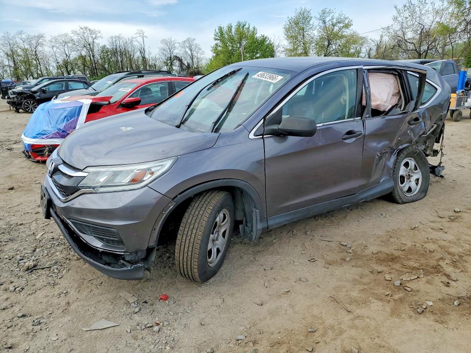 2015 Honda VIN 5J6RM4H33FL068196 COPART salvage auction — REAR END, Md - Cert Of Salvage > 75% Damage, sold $2,250 on 2026-07-02 (photo 1)