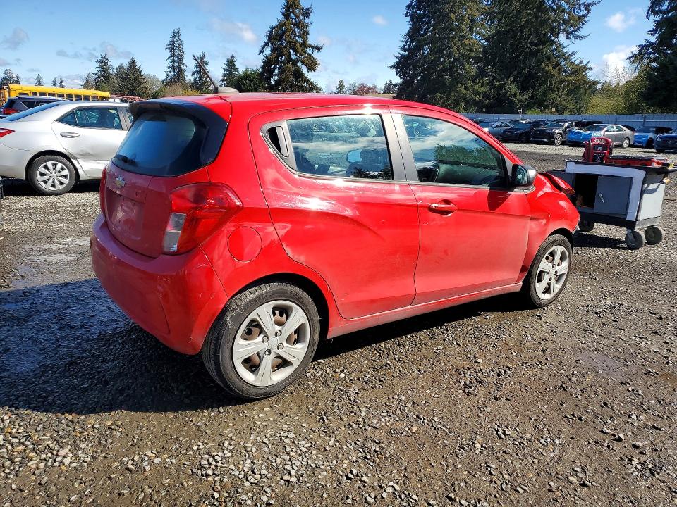 2021 Chevrolet Spark VIN KL8CB6SA1MC709775 COPART salvage auction — FRONT END, Wa - Bill Of Sale, sold $525 on 2026-07-07 (photo 3)