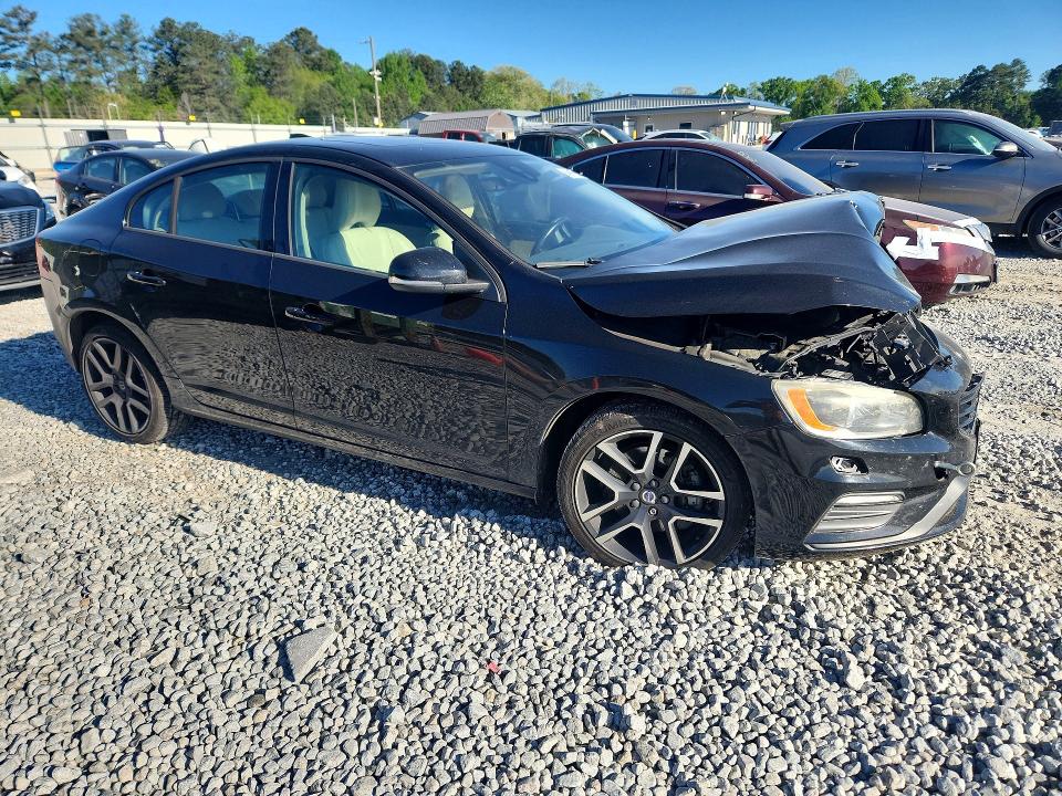 2017 Volvo S60 VIN YV140MTL7H2429127 COPART salvage auction — FRONT END, Ga - Cert Of Title-Salvage, sold $650 on 2026-07-11 (photo 4)