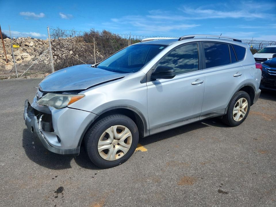 2014 Toyota Rav 4 VIN JTMZFREV2EJ011663 COPART salvage auction — FRONT END, Hi - Certificate Of Salvage, sold $125 on 2026-07-20 (photo 1)