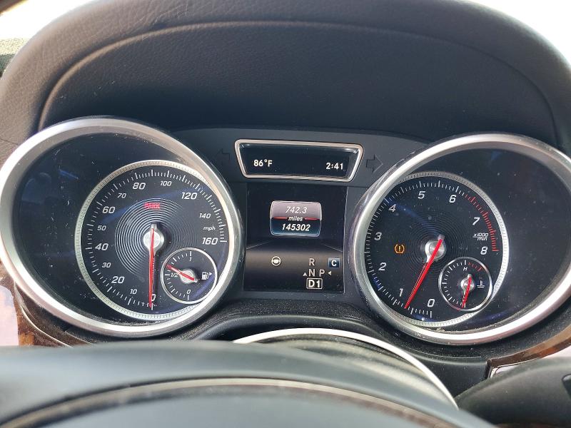 2018 Mercedes-benz Gls VIN 4JGDF6EEXJB113625 COPART salvage auction — NORMAL WEAR, Ca - Dis/Dlr/Exp Only Clean Title, sold $7,000 on 2026-07-02 (photo 9)