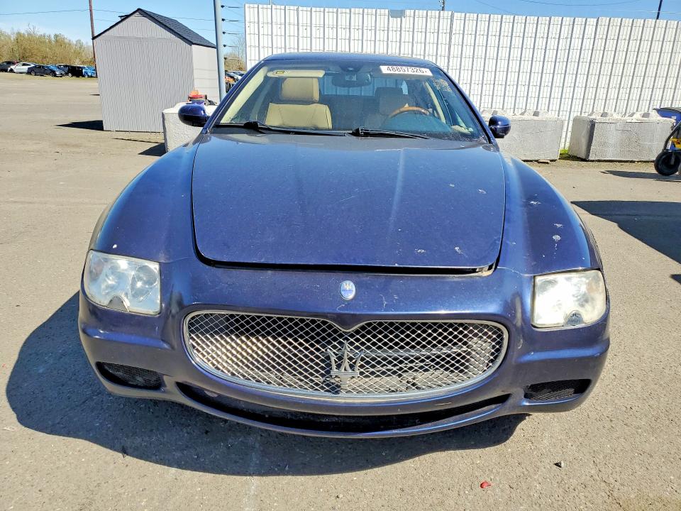 2007 Maserati Quattroporte VIN ZAMFE39A570029704 COPART salvage auction — MINOR DENT/SCRATCHES, Mt - Certificate Of Title, sold $3,200 on 2026-07-15 (photo 5)