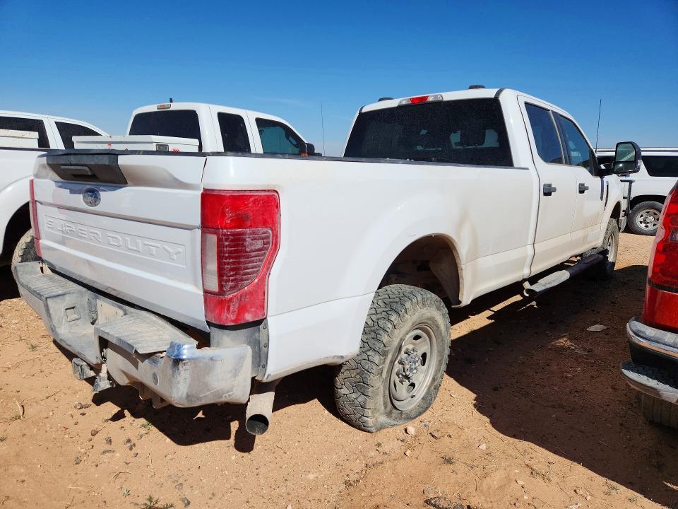 2022 Ford F250 VIN 1FT7W2B62NED77367 COPART salvage auction — REAR END, Tx - Certificate Of Title, sold $11,200 on 2026-07-08 (photo 3)