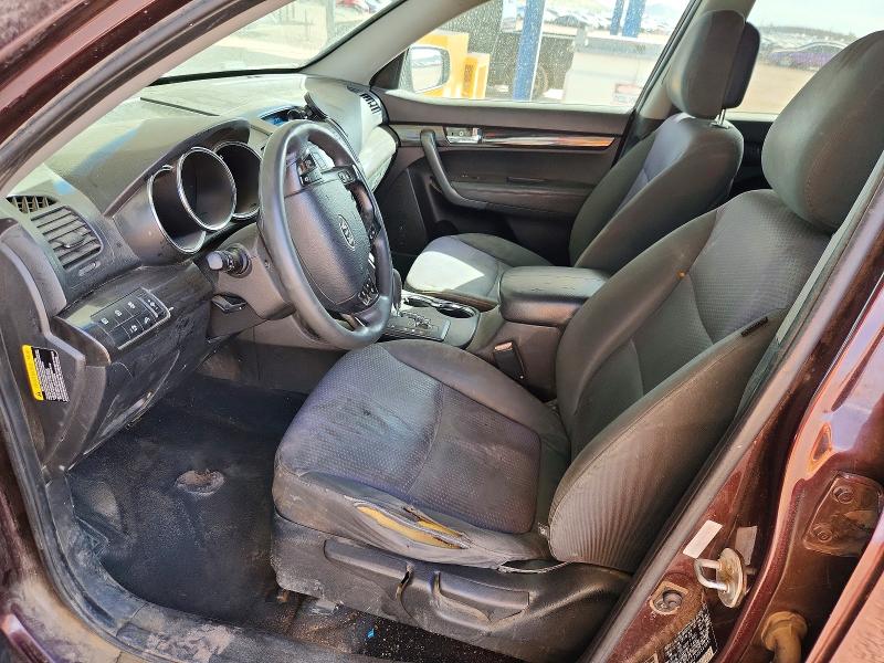 2013 Kia Sorento VIN 5XYKT4A27DG339085 COPART salvage auction — REAR END, Salvage Title, sold $275 on 2026-07-16 (photo 7)