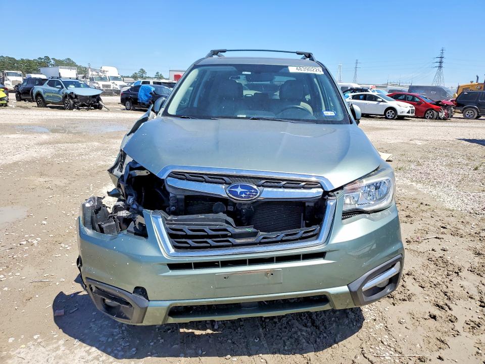 2018 Subaru Forester VIN JF2SJAJC5JH414769 COPART salvage auction — FRONT END, Tx - Salvage Vehicle Title, sold $3,650 on 2026-07-17 (photo 5)