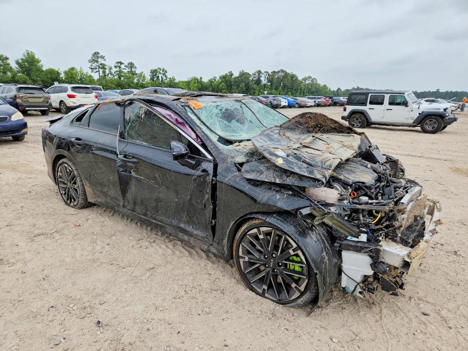2026 Kia K5 VIN KNAG44J87T5409485 COPART salvage auction — ROLLOVER, Tx - Salvage Vehicle Title, sold $1,650 on 2026-07-31 (photo 4)