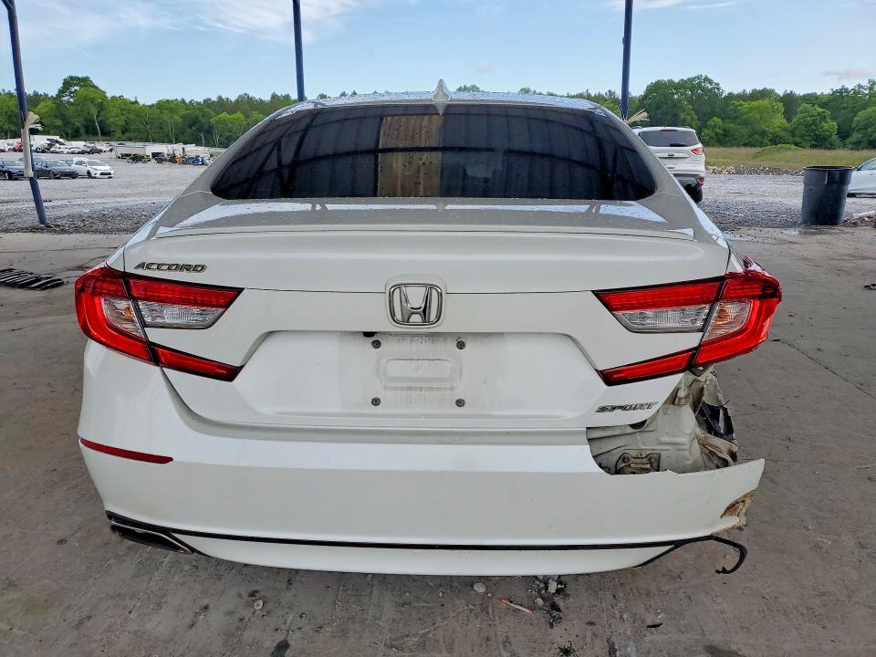 2018 Honda Accord VIN 1HGCV1F3XJA227117 COPART salvage auction — REAR END, Ga - Cert Of Title-Salvage, sold $5,200 on 2026-07-02 (photo 6)