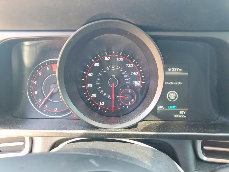 2023 Hyundai VIN 5NPLM4AGXPH095717 COPART salvage auction — FRONT END, Id - Salvage Certificate Of Title, sold $3,100 on 2026-07-30 (photo 9)