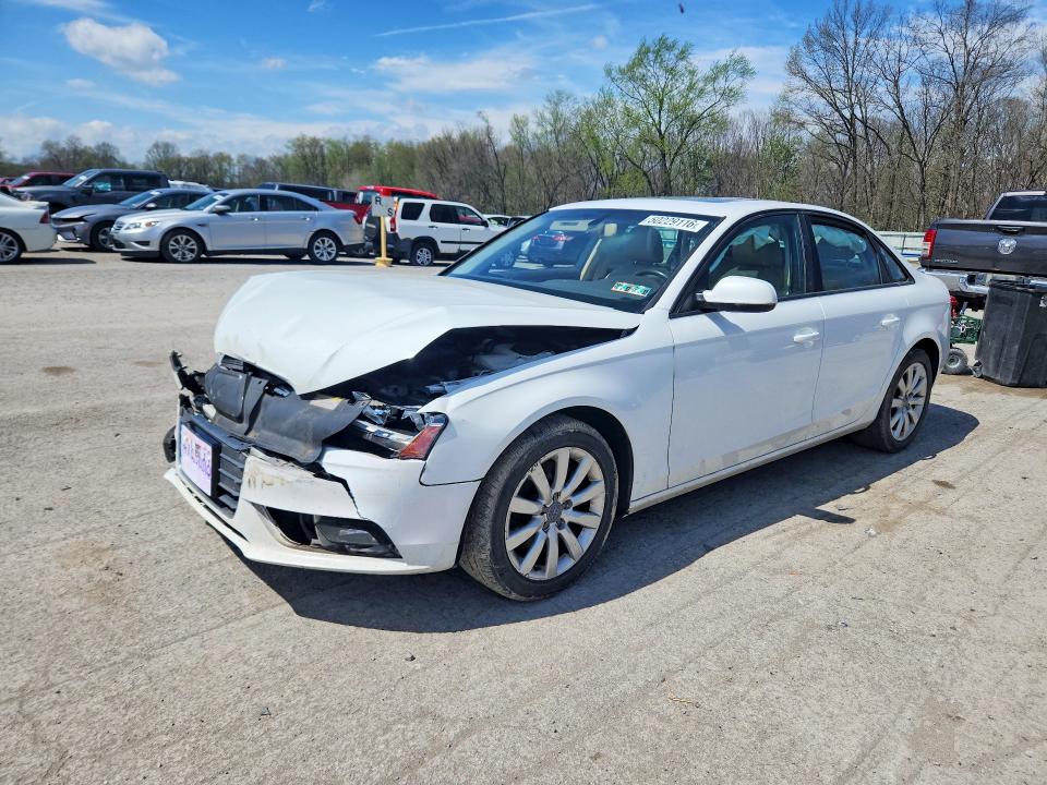 2014 Audi A4 VIN WAUBFAFL0EN002174 — COPART salvage auction photo