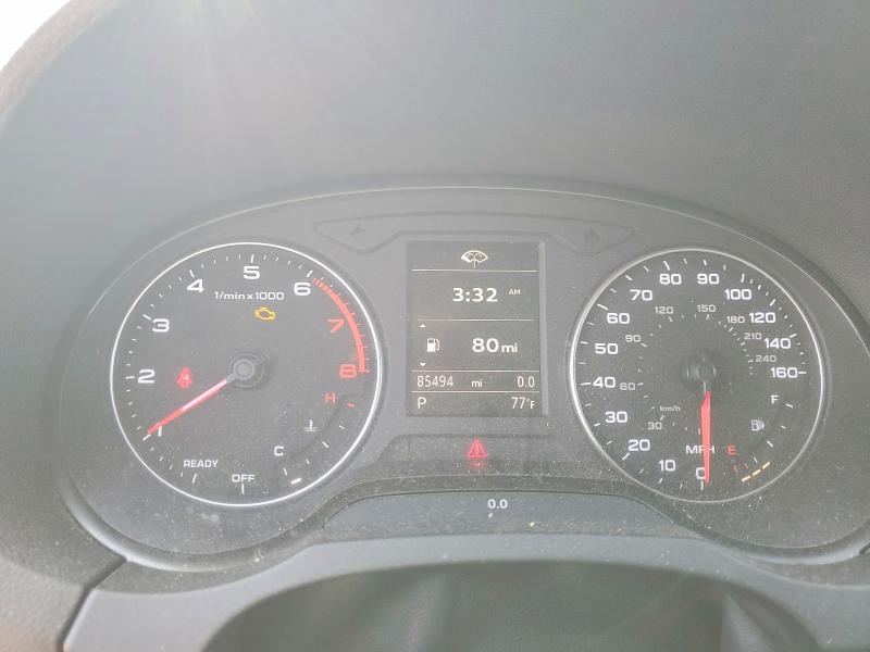 2016 Audi A3 VIN WAUB8GFF8G1027079 COPART salvage auction — FRONT END, Ny - Cert Of Title W/Unsatisfd Lien, sold $1,150 on 2026-07-13 (photo 9)