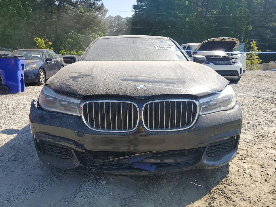 2018 BMW 7er VIN WBA7B0C55JG527229 COPART salvage auction — MECHANICAL, Ga - Certificate Of Title, sold $9,900 on 2026-07-29 (photo 5)