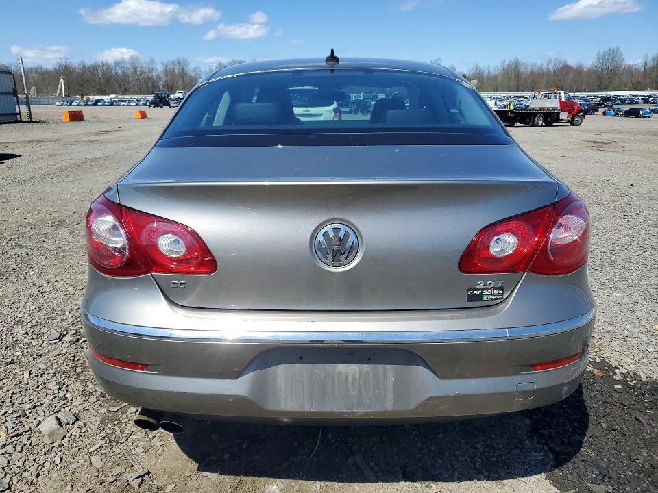 2010 Volkswagen Passat cc VIN WVWMP7ANXAE543988 COPART salvage auction — SIDE, Pa - Certificate Of Salvage, sold $350 on 2026-08-14 (photo 6)