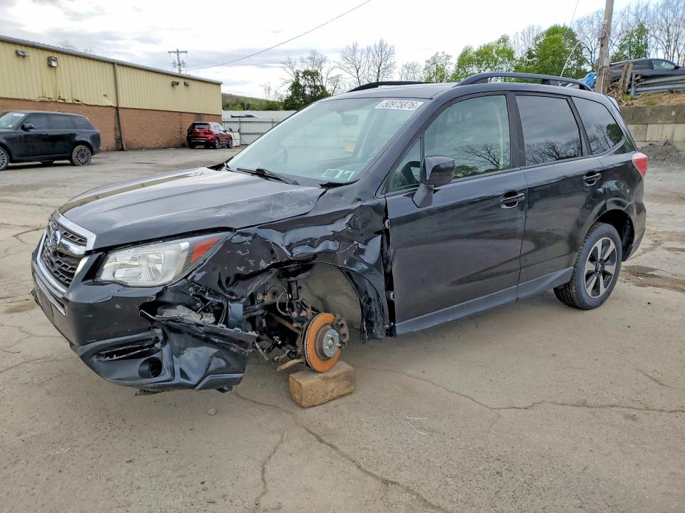 2018 Subaru Forester VIN JF2SJAEC6JH614859 COPART salvage auction — FRONT END, NY, sold $1,900 on 2026-07-30 (photo 1)