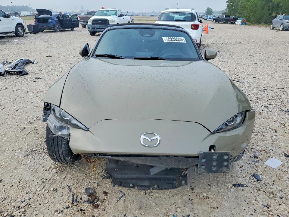 2024 Mazda Mx-5 VIN JM1NDAD74R0600797 COPART salvage auction — FRONT END, Tx - Certificate Of Title, sold $6,400 on 2026-07-21 (photo 5)