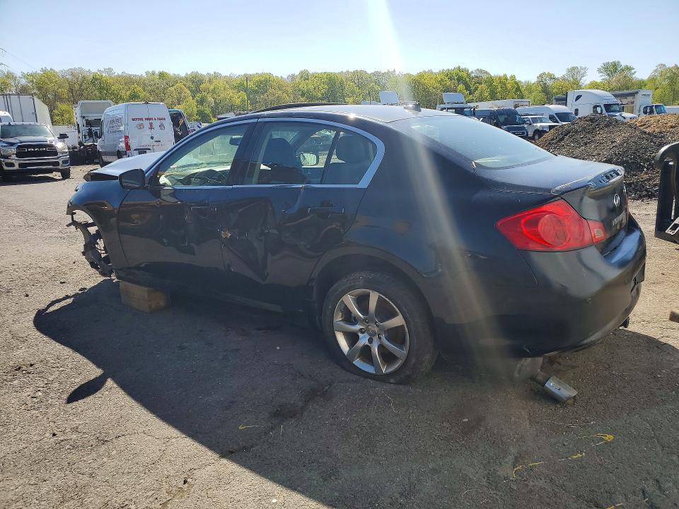 2012 Infiniti G37 VIN JN1CV6AR9CM670418 COPART salvage auction — FRONT END, In - Cert Of Title - Rebuilt Vehicl, sold $300 on 2026-07-14 (photo 2)