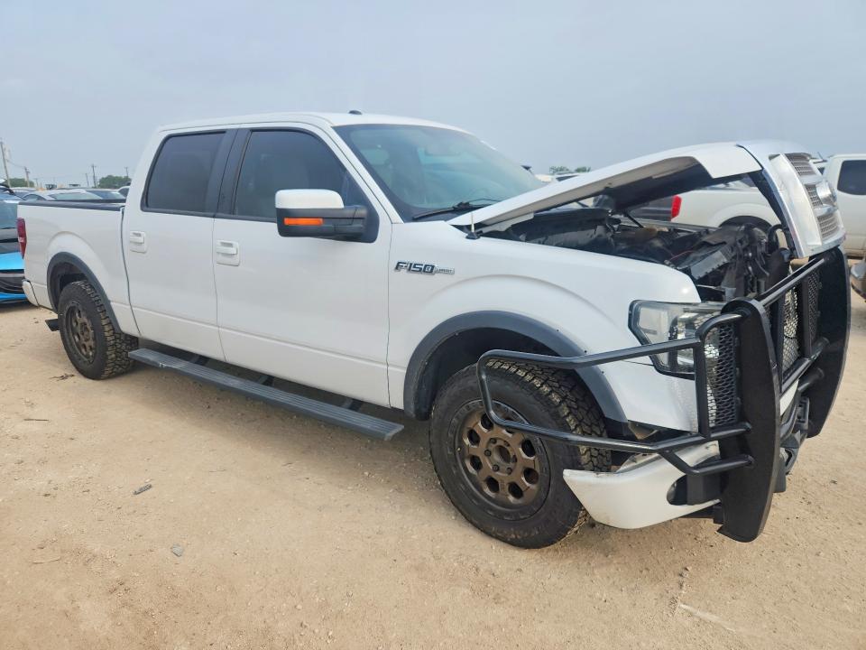 2012 Ford F-150 VIN 1FTFW1CF1CFA12271 COPART salvage auction — FRONT END, Tx - Salvage Vehicle Title, sold $4,300 on 2026-07-09 (photo 4)