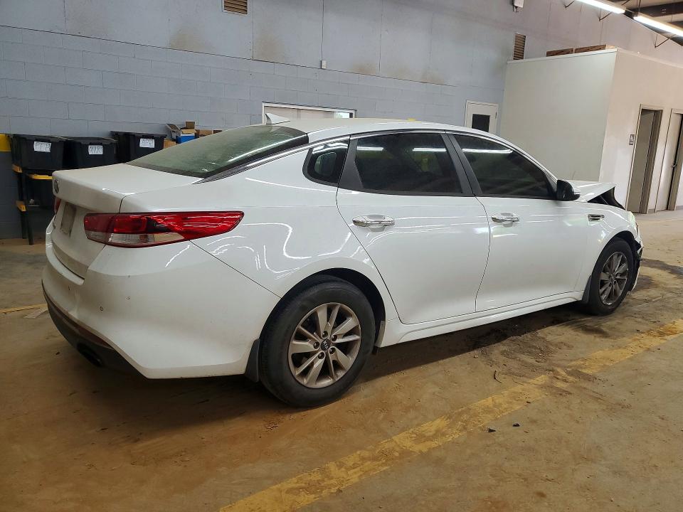 2018 Kia Optima VIN 5XXGT4L35JG182877 COPART salvage auction — FRONT END, Nc - Salvage Certificate Of Title, sold $1,700 on 2026-07-22 (photo 3)