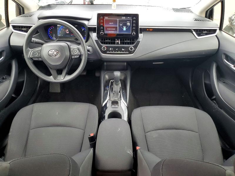 2020 Toyota Corolla VIN JTDEBRBE7LJ023903 COPART salvage auction — FRONT END, Or - Salvage Title Certificate, sold $4,650 on 2026-07-13 (photo 8)