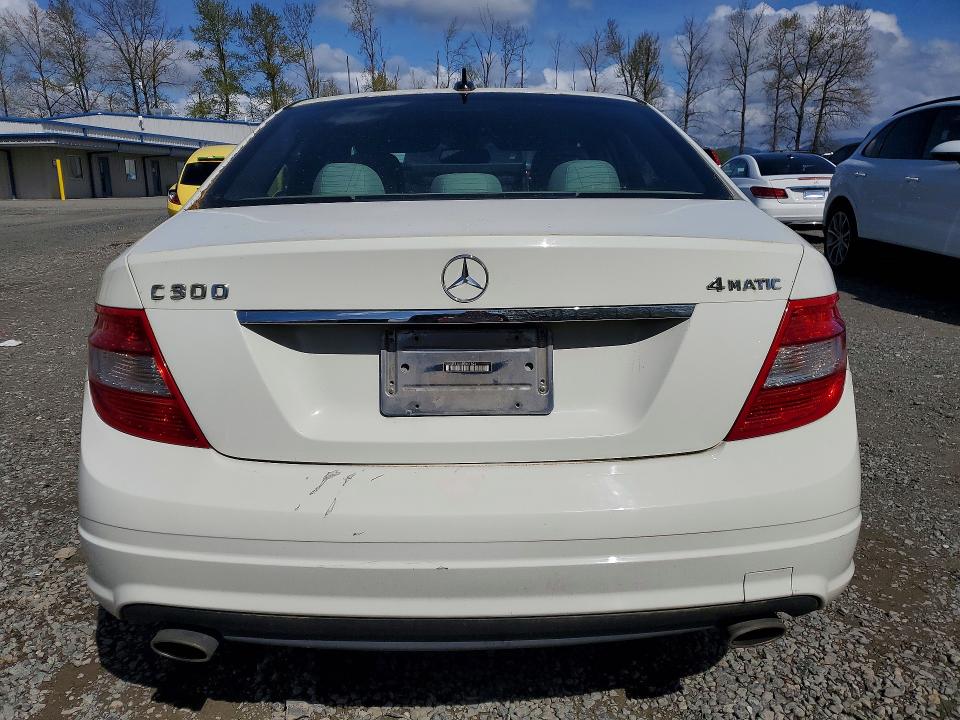 2009 Mercedes-benz C class VIN WDDGF81XX9R061894 COPART salvage auction — FRONT END, WA - VEHICLE CERT OF OWNERSHIP-TITL, sold $300 on 2026-07-27 (photo 6)