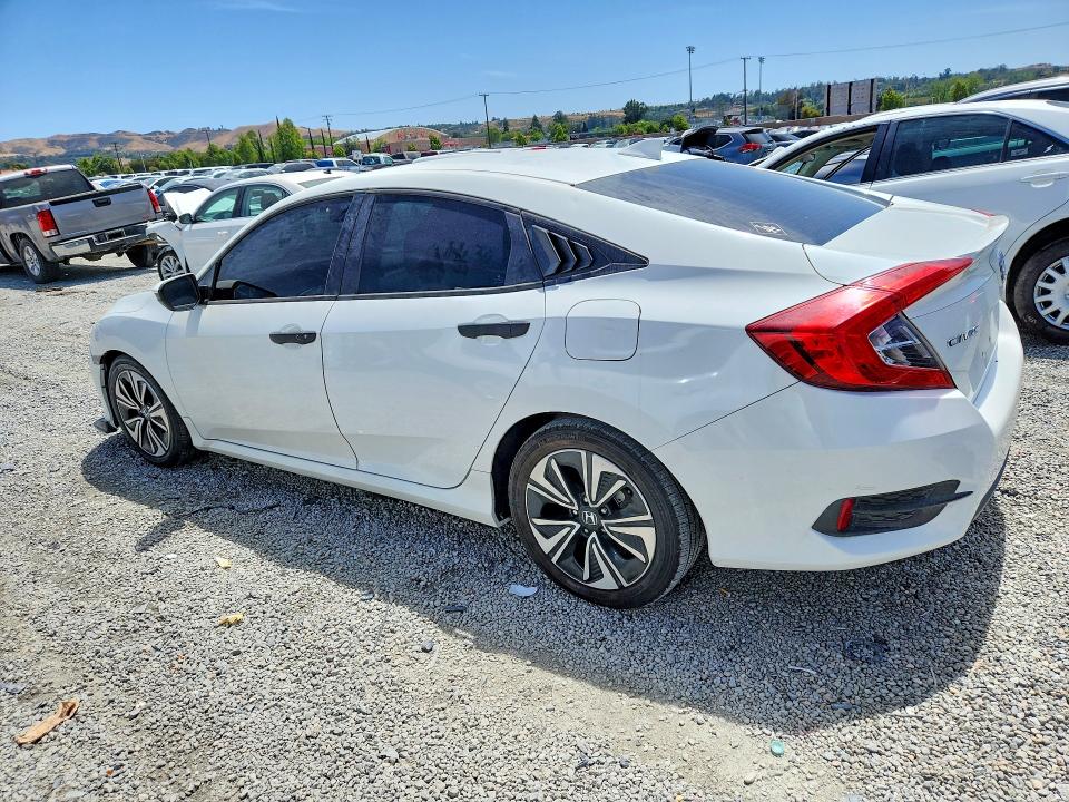 2018 Honda Civic VIN JHMFC1F72JX037747 COPART salvage auction — VANDALISM, Ca - Salvage Certificate, sold $9,100 on 2026-07-15 (photo 2)