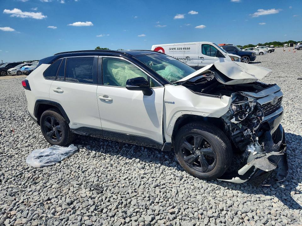 2019 Toyota Rav 4 VIN JTMEWRFV2KJ023191 COPART salvage auction — FRONT END, Pa - Certificate Of Salvage, sold $7,000 on 2026-07-14 (photo 4)