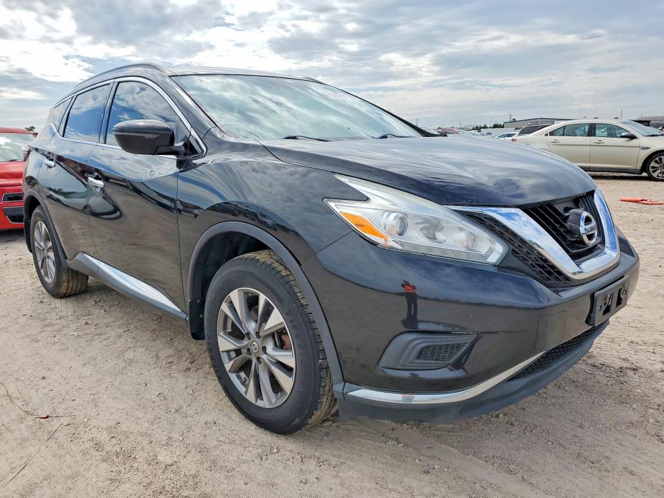 2016 Nissan Murano VIN 5N1AZ2MG0GN138952 COPART salvage auction — WATER/FLOOD, Fl - Cert Of Title-Slvg Rebld Flood, sold $2,100 on 2026-07-02 (photo 4)