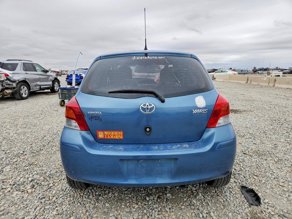 2010 Toyota Yaris VIN JTDKT4K39A5282030 COPART salvage auction — FRONT END, ID - SALVAGE CERTIFICATE OF TITLE, sold $650 on 2026-07-28 (photo 6)