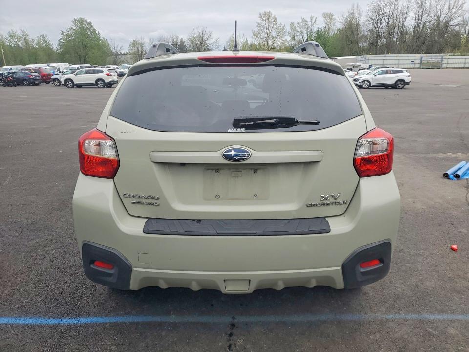 2014 Subaru Xv VIN JF2GPAGC9E8209280 COPART salvage auction — FRONT END, Id - Salvage Certificate Of Title, sold $775 on 2026-07-29 (photo 6)