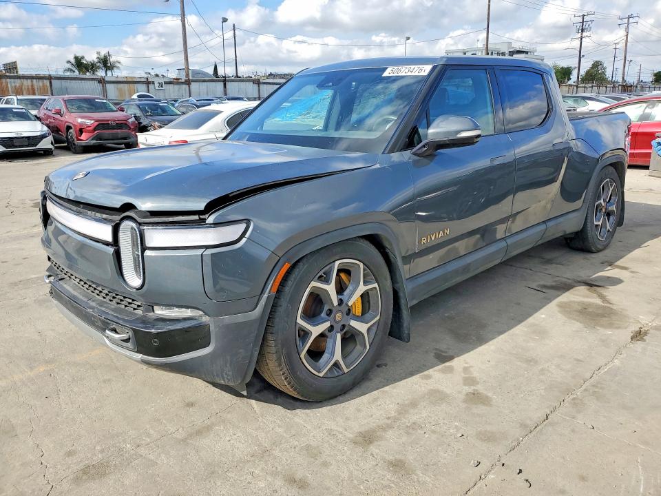 2022 Rivian R1t VIN 7FCTGAAA4NN007706 COPART salvage auction — FRONT END, Il - Dis/Dlr/Exp Only Salvage Title, sold $17,900 on 2026-07-29 (photo 1)