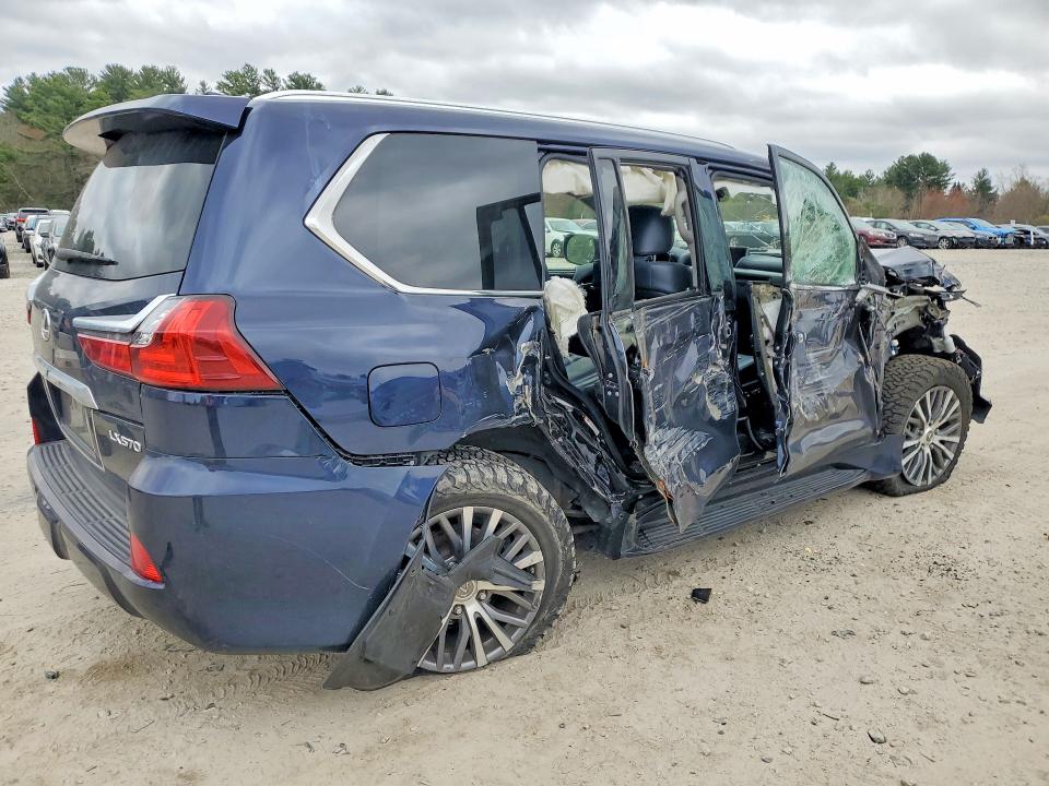 2018 Lexus Lx 570 VIN JTJHY7AX6J4268963 COPART salvage auction — ALL OVER, MA - CERT OF TITLE-SALVAGE, sold $20,000 on 2026-07-27 (photo 3)