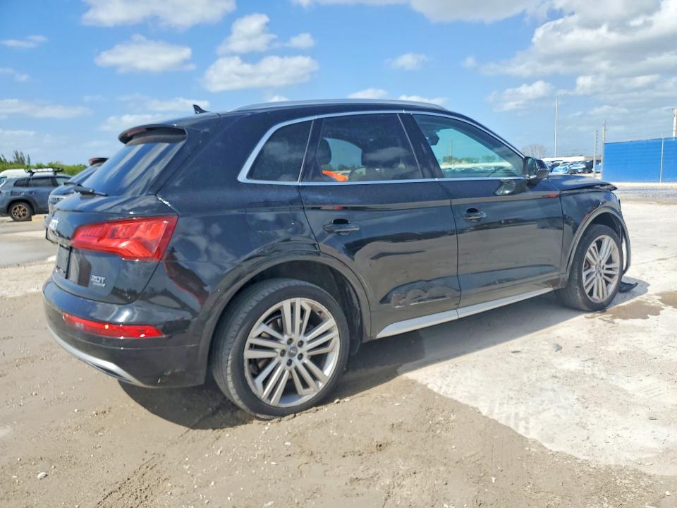 2018 Audi Q5 VIN WA1BNAFY0J2216590 COPART salvage auction — FRONT END, Fl - Cert Of Title Slvg Rebuildable, sold $5,700 on 2026-07-08 (photo 3)