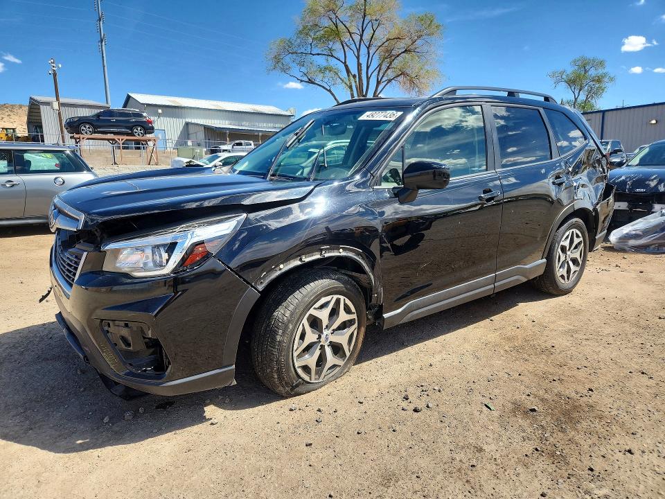 2020 Subaru Forester VIN JF2SKAJCXLH594959 COPART salvage auction — FRONT END, Nm - Cert Of Title-Salvage, sold $2,950 on 2026-07-16 (photo 1)