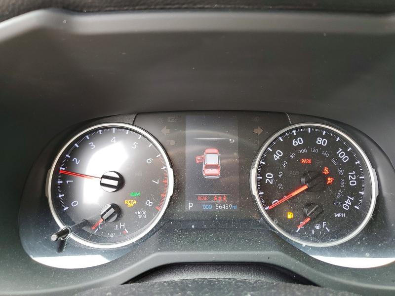 2019 Toyota Rav 4 VIN JTMC1RFV0KD514962 COPART salvage auction — FRONT END, Tx - Salvage Vehicle Title, sold $8,800 on 2026-07-10 (photo 9)