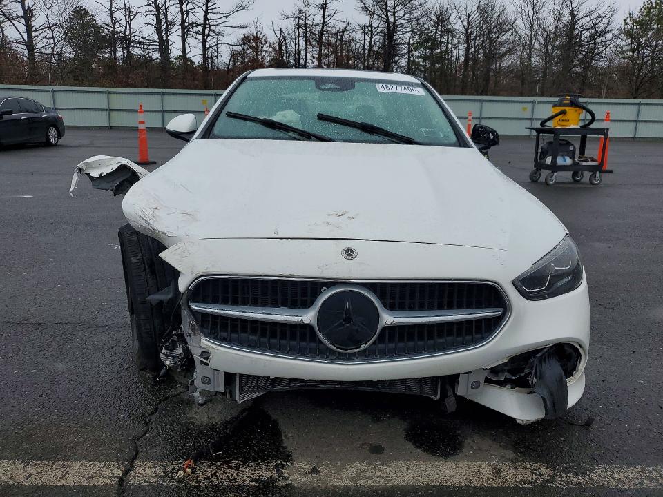 2022 Mercedes-benz C-klasse VIN W1KAF4GBXNR008102 COPART salvage auction — FRONT END, Salvage Title, sold $8,100 on 2026-07-15 (photo 5)