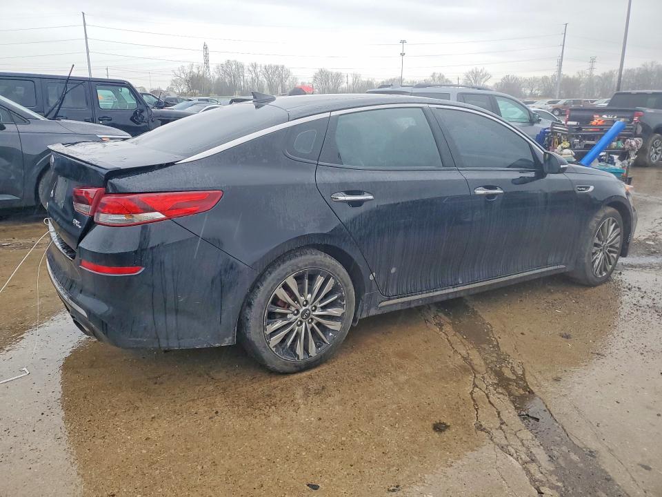2019 Kia Optima VIN 5XXGV4L23KG349708 COPART salvage auction — REAR END, Salvage Title, sold $2,350 on 2026-07-14 (photo 3)