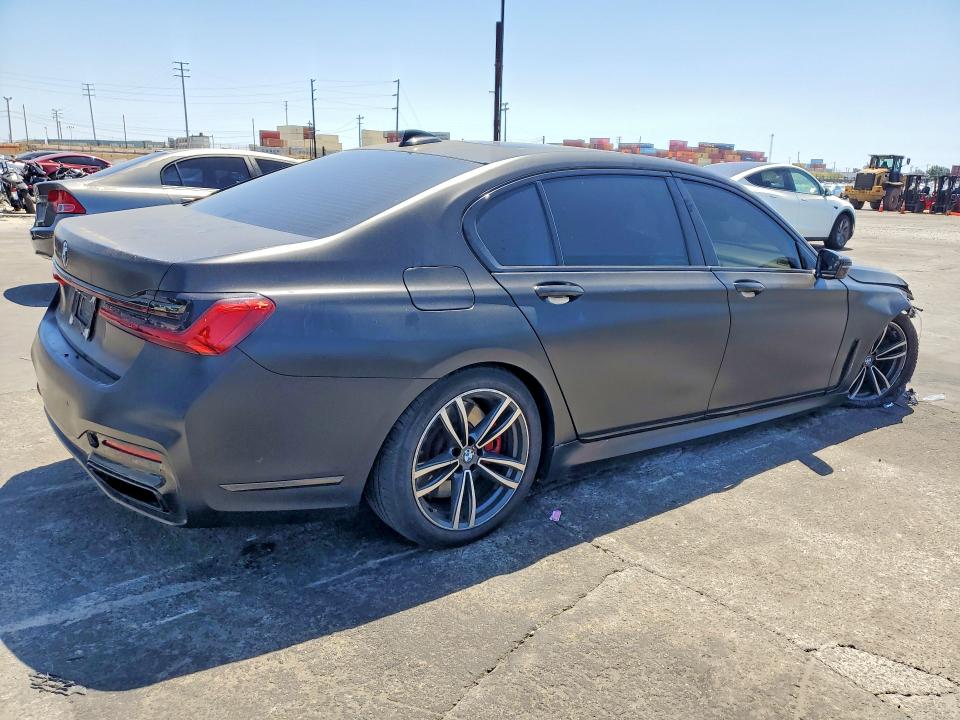 2020 BMW 7er VIN WBA7U2C00LGJ59765 COPART salvage auction — FRONT END, Ca - Salvage Certificate, sold $12,100 on 2026-07-10 (photo 3)
