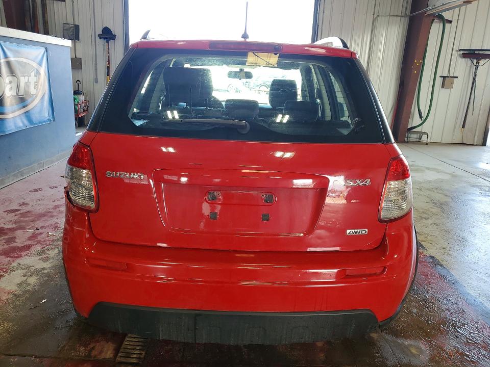 2010 Suzuki Sx4 VIN JS2YB5A36A6300097 COPART salvage auction — REAR END, Ny - Mv-907A Salvage Certificate, sold $475 on 2026-07-06 (photo 6)