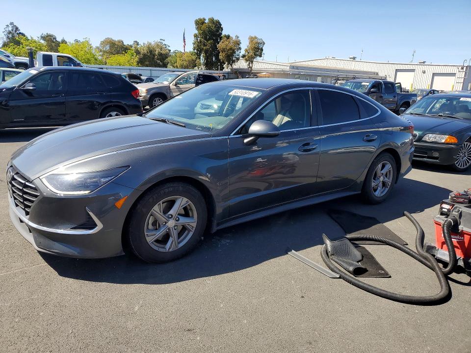 2023 Hyundai Sonata VIN KMHL24JAXPA313076 COPART salvage auction — SIDE, Ca - Salvage Certificate, sold $3,150 on 2026-07-08 (photo 1)