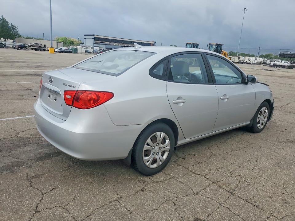 2010 Hyundai Elantra VIN KMHDU4AD0AU865779 COPART salvage auction — FRONT END, OH - CERT OF TITLE-SALVAGE, sold $300 on 2026-07-10 (photo 3)