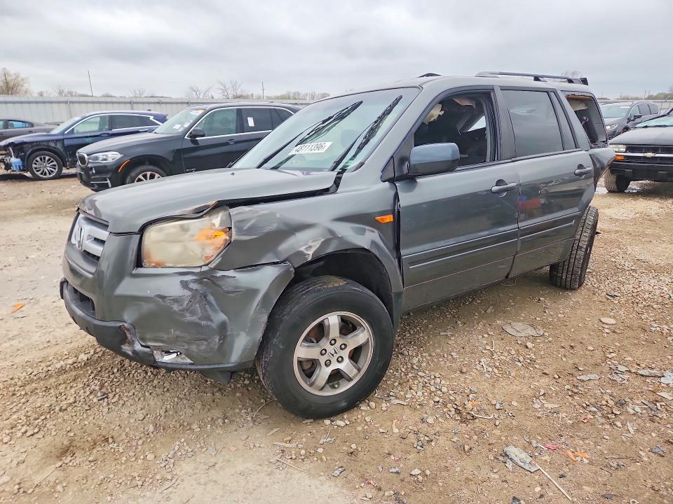2008 Honda Pilot VIN 5FNYF18728B009742 COPART salvage auction — ALL OVER, Mo - Salvage Certificate Of Title, sold $125 on 2026-07-09 (photo 1)