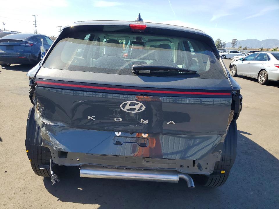2026 Hyundai Kona VIN KM8HA3AB2TU382574 COPART salvage auction — FRONT END, CA, sold $7,300 on 2026-07-15 (photo 6)