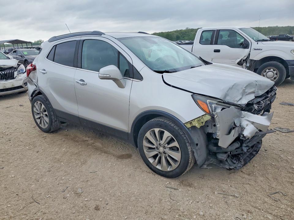 2017 Buick Encore VIN KL4CJASBXHB119232 COPART salvage auction — FRONT END, Ks - Cert Of Title-Salvage, sold $1,300 on 2026-07-16 (photo 4)