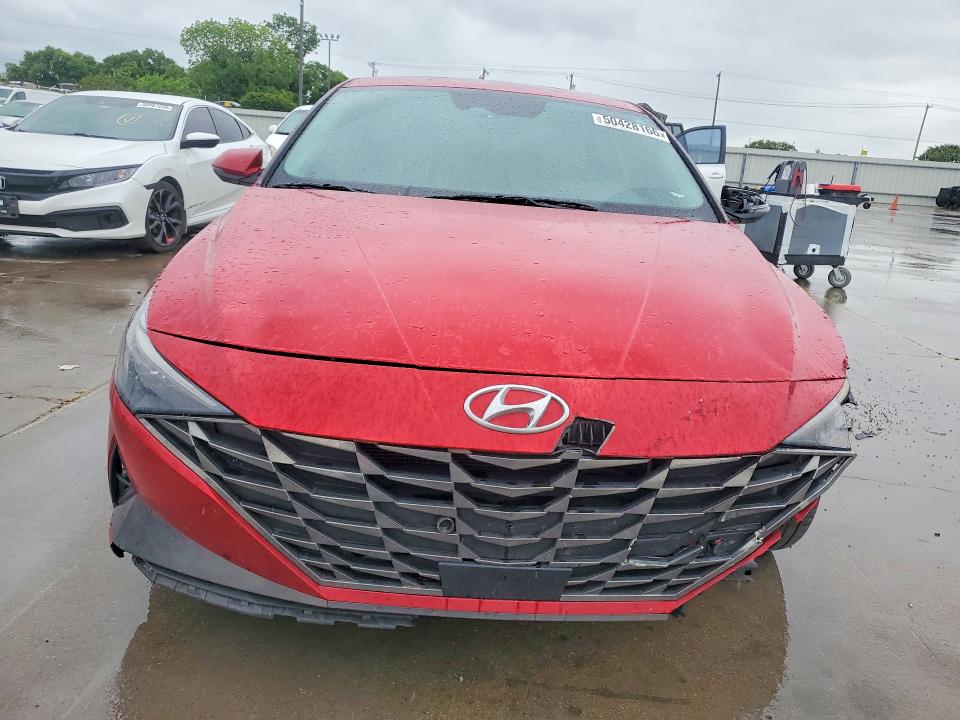 2023 Hyundai VIN 5NPLP4AG2PH116826 COPART salvage auction — FRONT END, Tx - Salvage Vehicle Title, sold $2,600 on 2026-07-27 (photo 5)
