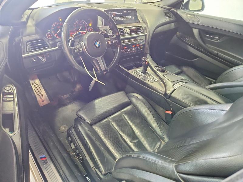 2016 BMW 6er VIN WBA6H1C55GD932985 COPART salvage auction — FRONT END, Va - Cert Of Title - Salvage, sold $225 on 2026-07-31 (photo 8)