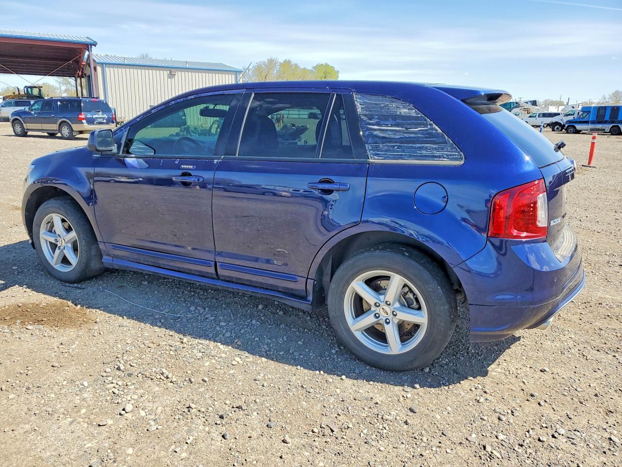 2011 Ford Edge VIN 2FMDK4AKXBBA32311 COPART salvage auction — Side, Ct - Clean Title, sold $1,250 on 2026-09-21 (photo 2)