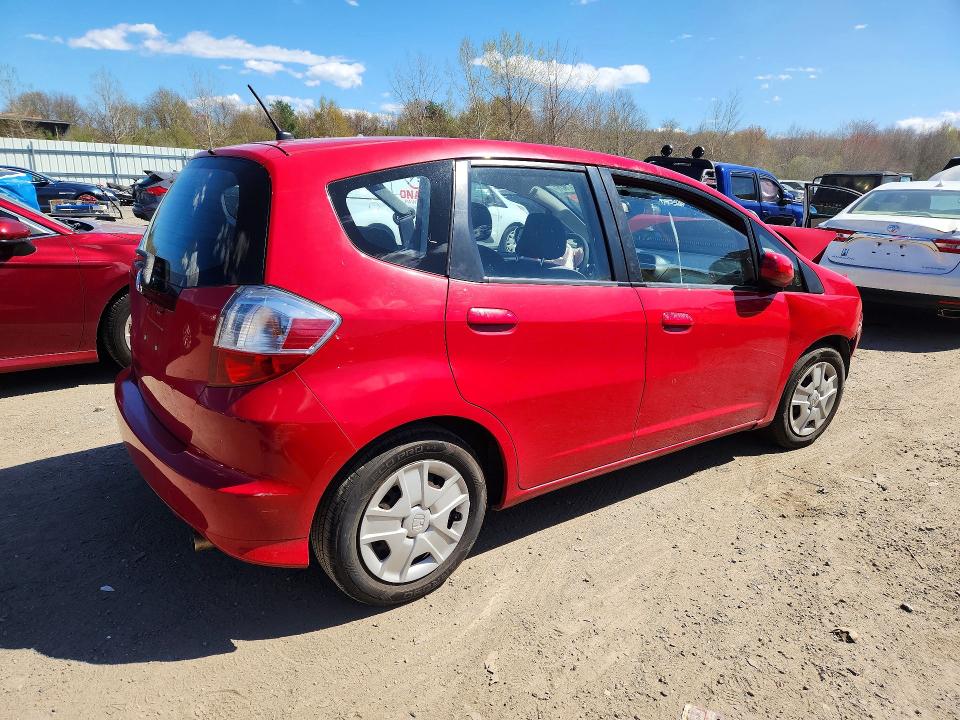 2013 Honda Fit VIN JHMGE8H31DC003313 COPART salvage auction — FRONT END, Ma - Cert Of Title-Salvg Parts Only, sold $125 on 2026-07-29 (photo 3)