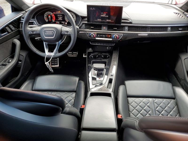 2024 Audi Rs5 VIN WAUB4CF51RA067308 COPART salvage auction — MINOR DENT/SCRATCHES, Mt - Salvage Certificate Of A Vehic, sold $22,200 on 2026-08-11 (photo 8)