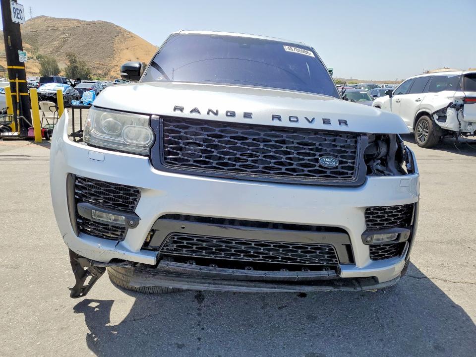 2015 Land rover VIN SALGS3TF5FA197978 COPART salvage auction — FRONT END, Ca - Salvage Certificate, sold $4,650 on 2026-07-09 (photo 5)