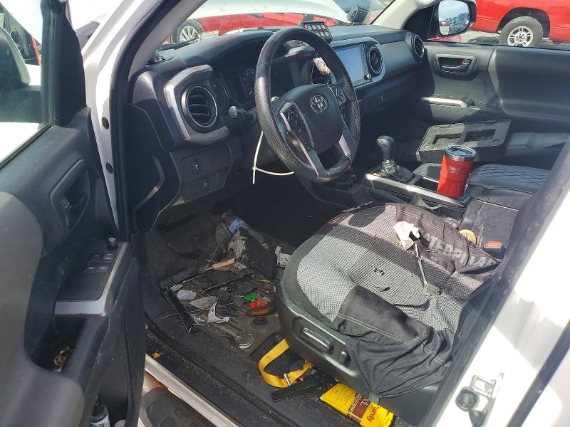 2020 Toyota Tacoma VIN 3TYRZ5CNXLT001938 COPART salvage auction — REAR END, Ca - Salvage Certificate, sold $4,700 on 2026-07-02 (photo 8)