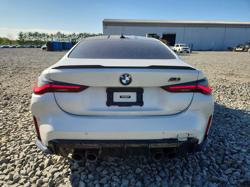 2022 BMW M4 VIN WBS43AZ08NCH79893 COPART salvage auction — FRONT END, Pa - Certificate Of Salvage, sold $41,000 on 2026-07-08 (photo 6)
